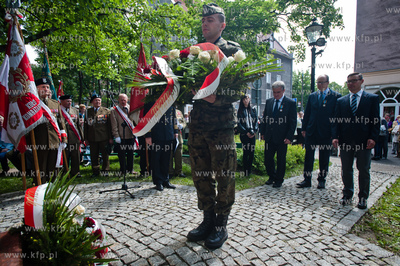 Gdansk. Pomnik Pamieci Polakow mieszkających na Wolyniu....