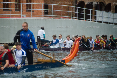 Gdansk. Pobrzeze Rybackie. Energa Gdanski Weekend Mistrzow....