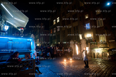 Gdansk. Swieta na Mariackiej, Mariacka na swieta, projekt...