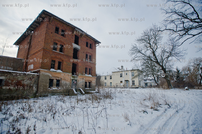 Tereny zespolu dworsko-palacowego z folwarkiem w Rusocinie.
Nz...