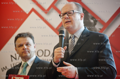 Gdansk. Stadion PGE Arena. Uroczystosc wreczenia nagrod...