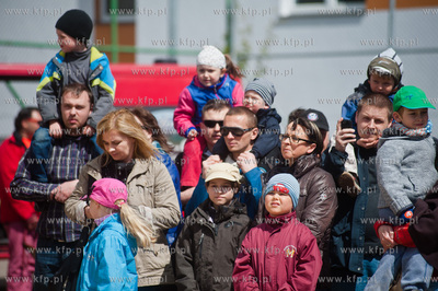Gdansk Oliwa. Jednostka Strazy Pozarnej przy ul. Beniowskiego....