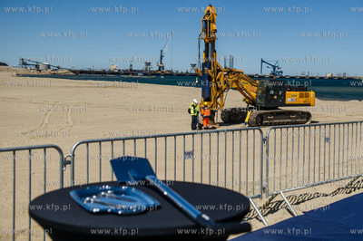 Gdansk. Terminal kontenerowy DCT. Uroczystosc inauguracji...