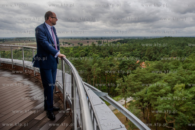 Gdansk. Sobieszewo. Prezentacja zbiornika na wode Kazimierz...