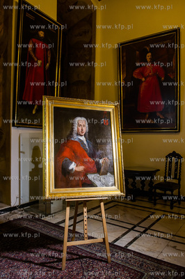 Gdańsk. Ratusz Głownego Miasta. Sala Wety. Prezentacja...