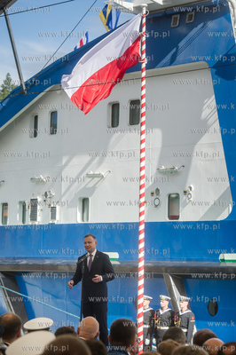 Nowy Świat. Uroczyste otwarcie przekopu przez Mierzeję...