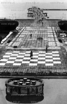 Molo w Sopocie. 09.1984 odb_10_01_01 Fot. Zbigniew...