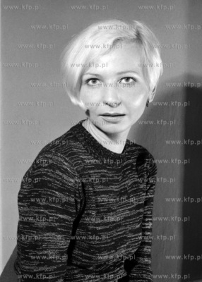 Elzbieta Kochanowska , aktorka Teatru Wybrzeze w Gdansku....
