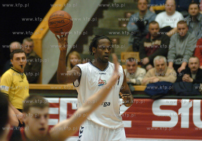 Slupsk hala Gryfia, mecz koszykowki Energa Czarni Slupsk...