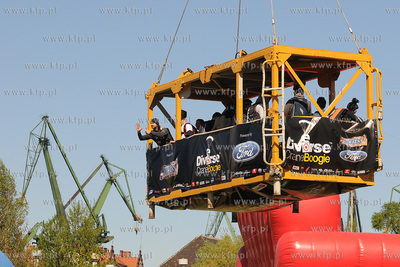 Mlode Miasto w Gdansku. Zawody Diverse Crane Boogie...