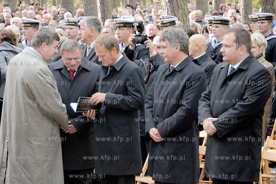 Piaśnica. Uroczystości ku czci zamordowanych w latach...