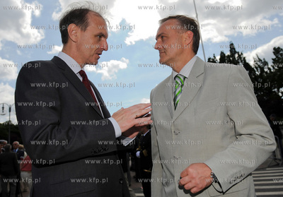 Gdynia. Swieto Marynarki Wojennej. Uroczystosc zmiany...