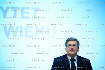 Wizyta prezydenta Bronislawa Komorowskiego w Gdansku....