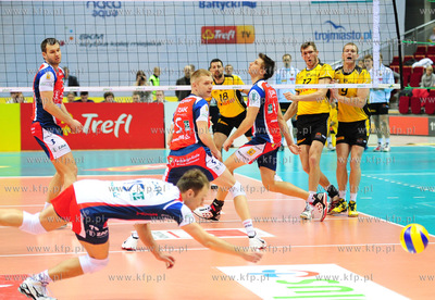 Hala Ergo Arena - Sopot/Gdansk. Mecz siatkowki meskiej...