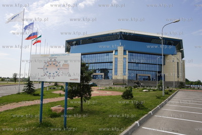 Rosja, Kaliningrad. Yantarny Sports complex - HALA...