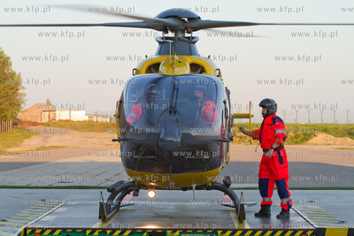 Lotnicze Pogotowie Ratunkowe Gdansk. W ramach obchodow...
