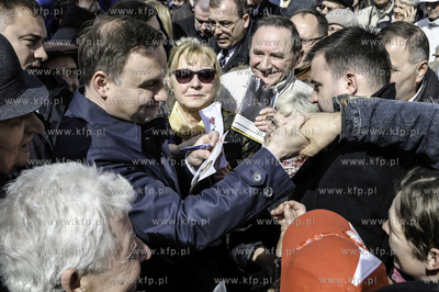 Tczew. Spotkanie kandydata PiS na prezydenta RP, Andrzeja...