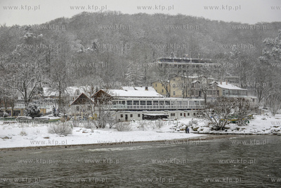 Gdynia Orlowo w zimowej szacie. Nz. Orlowski klif
10.02.2021r.
Fot....