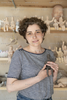 Gdańsk Oliwa. Pracownia Wela Ont Ceramika. Drobne...