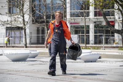 Sopot. Finalizacja przebudowy Placu Przyjaciół Sopotu....