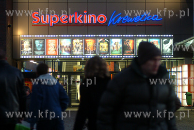 Kompleks kinowy w centrum Gdanska - Superkino Krewetka....