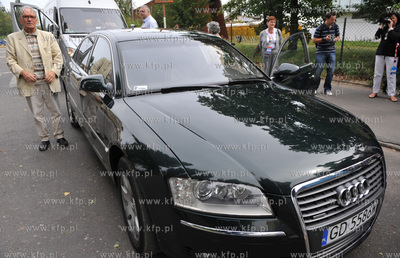 Ennio Morricone dzien przed koncertem w Gdansku na...