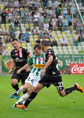 PGE Arena - mecz pilkarski pomiedzy Lechia Gdansk a...