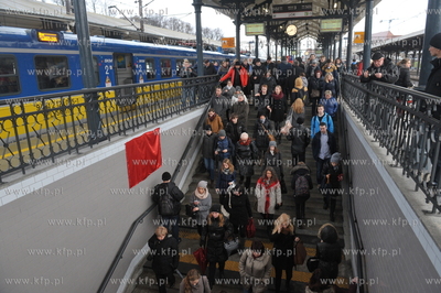 Oficjalne uruchoinienie nowej trasy kolejki SKM Gdansk...