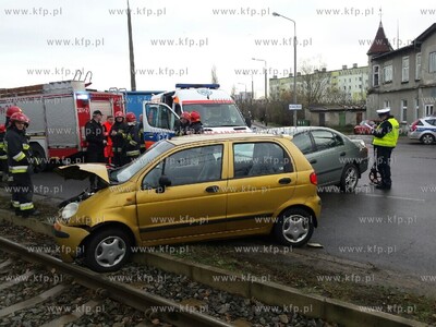 Wypadek drogowy na skrzyżowaniu Wyzwolenia i Oliwskiej...