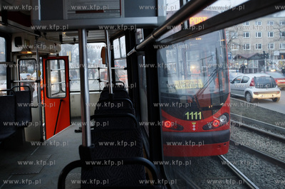 Gdansk. Skrzyzowanie ul. Jozefa Hallera i Klinicznej....