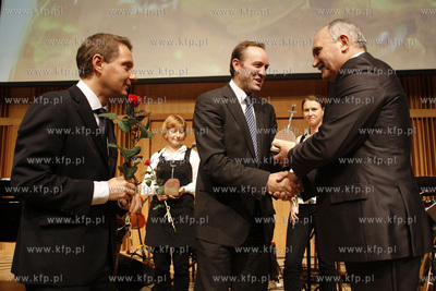 Gdansk. Filharmonia Baltycka. Gala Bursztynowiego Mieczyka...