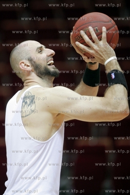 Sopot. Ergo Arena. Trening koszykarskiej druzyny narodowej...