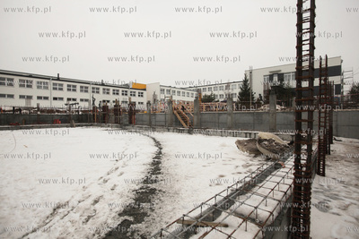 Uroczystosc wmurowania kamienia wegielnego pod budowe...