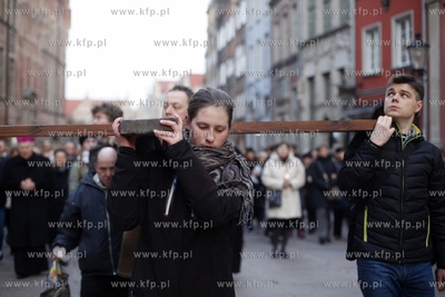 Gdanska Droga Krzyzowa, organizowana przez Klasztor...