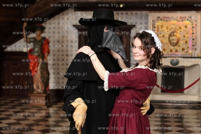 Gdańsk. Dwór Artusa. Zaraza 1709. Muzeum Historyczne...