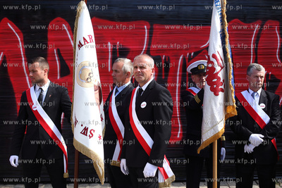 Gdansk. Uroczystosci 25 rocznicy podpisania Porozumien...