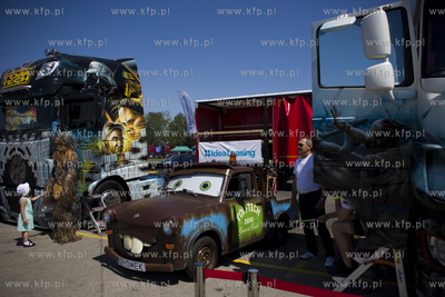 Pruszcz Gdański. Zlot pojazdów ciężarowych NAFRI...