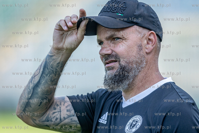 Stadion Miejski przy ul. Traugutta w Gdańsku. Mecz...