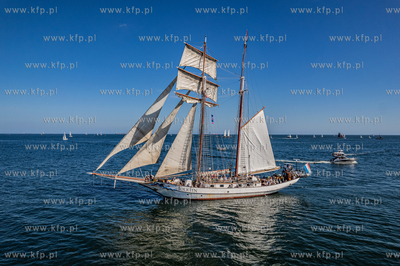 Baltic Sail. Parada żaglowców na Zatoce Gdańskiej....