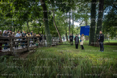 Uroczystość nadania nazwy Zaułek Cypriana Norwida...