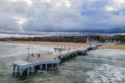 Molo w Gdańsku Brzeźnie otwarte po remoncie.
23.12.2025
fot....