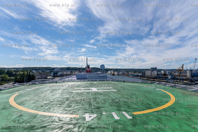 Terminal Promowy Portu Gdynia. Ceremonia nadania imienia...