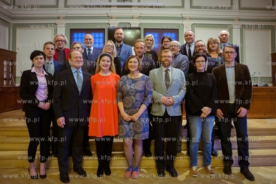 Gdańsk, Nowy Ratusz. Uroczystości związane ze ślubowaniem...