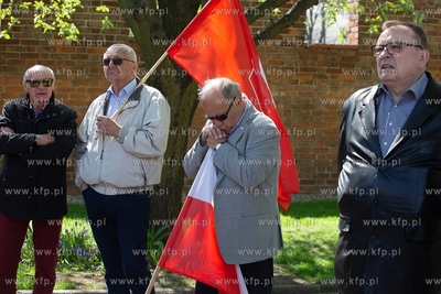 Gdańsk. Pierwszomajowy pochód  zorganizowany przez...