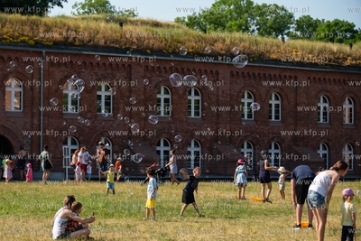 I Gdański Dzień Bańki Mydlanej na Górze Gradowej....