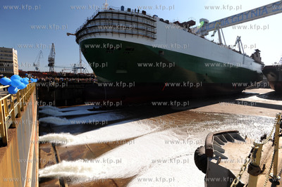 Ostatnie wodowanie w Stoczni Gdynia SA. 196-metrowy...