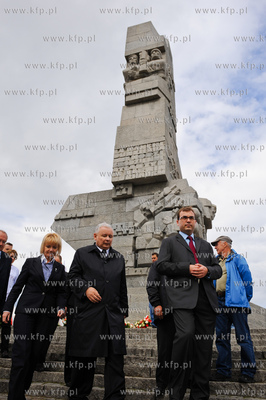 Gdansk. Westerplatte. W 72  rocznice wybuchu II Wojny...