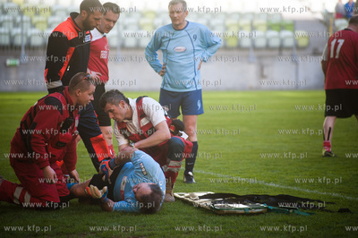Gdansk. Stadion PGE Arena. Mecz z pewna wygrana - mecz...