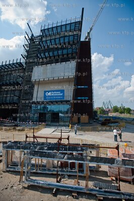 Gdansk. Dzien Otwarty budowy Europejskiego Centrum...