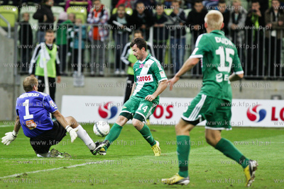 Gdansk. PGE Arena. Mecz o mistrzostwo Ekstraklasy....